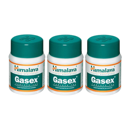 Набор Газекс (3 x 100 таб), Gasex Set, произв. Himalaya #1