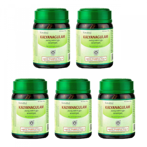 Набор Кальянагулам (5 x 200 г), Kalyanagulam Set, произв. Kottakkal Ayurveda #1