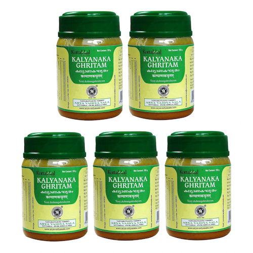 Набор Кальянака Гхритам (5 x 150 г), Kalyanaka Ghritam Set, произв. Kottakkal Ayurveda #1