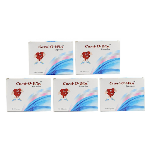 Набор Кард-О-Вин (5 x 100 кап), Card-O-Win Set, произв. WinTrust Pharmaceuticals #1
