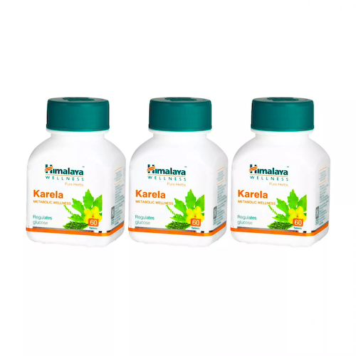 Набор Карела (3 х 60 таб, 250 мг), Karela Set, произв. Himalaya #1