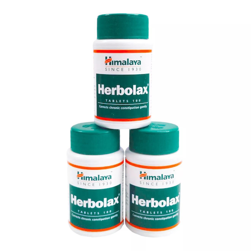 Набор Херболакс (3 х 100 таб), Herbolax Set, произв. Himalaya #1