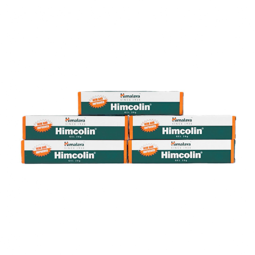 Набор Химколин (5 х 30 г), Himcolin Gel Set 5, произв. Himalaya #1