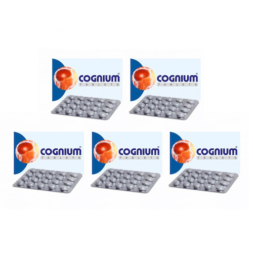 Набор Когниум (5 х 20 таб), Cognium Tablets Set, произв. Charak #1