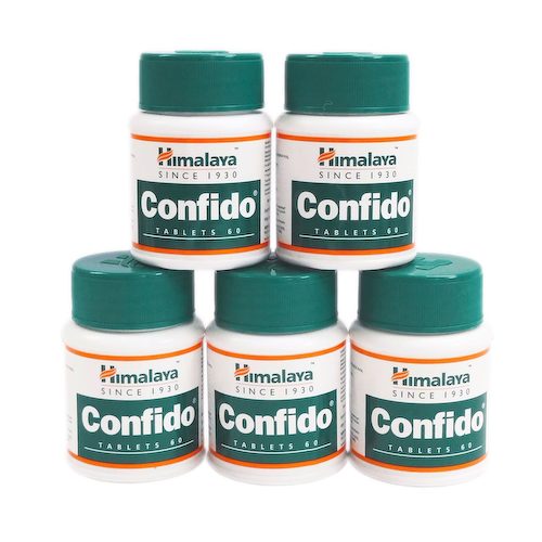Набор Конфидо (5 х 60 таб, 330 мг), Confido Set 5, произв. Himalaya #1