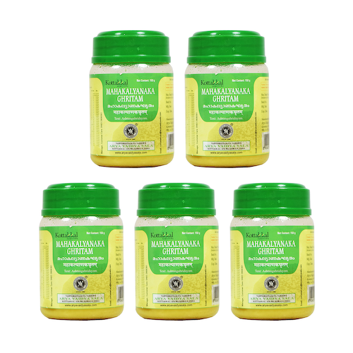 Набор Махакальянака Гритам (5 x 150 г), Mahakalyanaka Ghritam Set, произв. Kottakkal Ayurveda #1