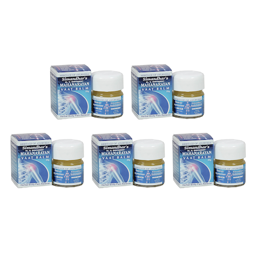 Набор Маханараяна (5 x 25 г), Mahanarayana Balm Set, произв. Simandhar #1