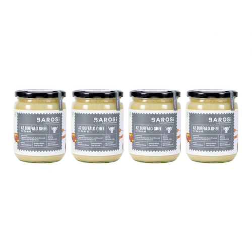 Набор масла Гхи из буйволиного молока А2 (4 x 500 мл), A2 Buffalo Ghee Set, произв. Barosi #1