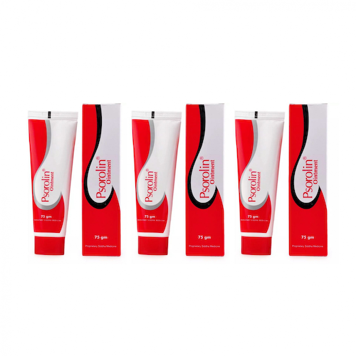 Набор Мазь Псоролин (3 x 75 г), Psorolin Ointment Set, произв. Dr.JRK&apos;s Research &amp; Pharmaceuticals #1