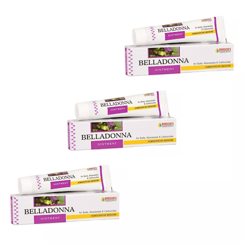 Набор мази Белладонна (3 x 25 г), Belladonna Ointment Set, произв. Bakson #1