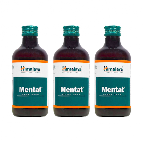 Набор Ментат (3 x 200 мл), Mentat Syrup Set, произв. Himalaya #1