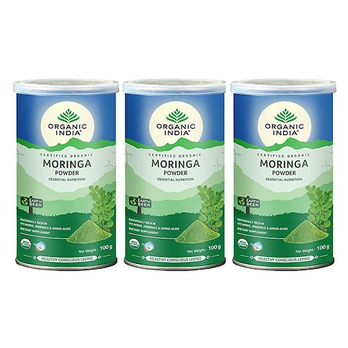 Набор Моринга (3 x 100 г), Moringa Set, произв. Organic India #1
