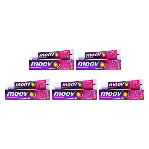 Набор Мув (5 x 30 г), Moov Pain Relief Gel Set, произв. Reckitt Benckiser #1