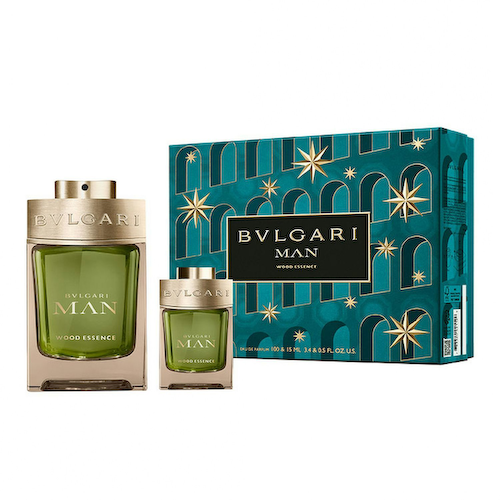 Набор мужской парфюмированной воды Сущность леса (100 мл + 15 мл), Man Wood Essence Juice Eau De Parfum Set, произв. Bvlgari #1