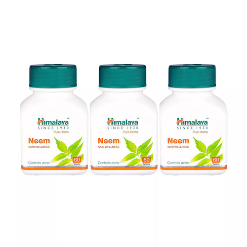 Набор Ним (3 х 60 таб, 250 мг), Neem Set, произв. Himalaya #1