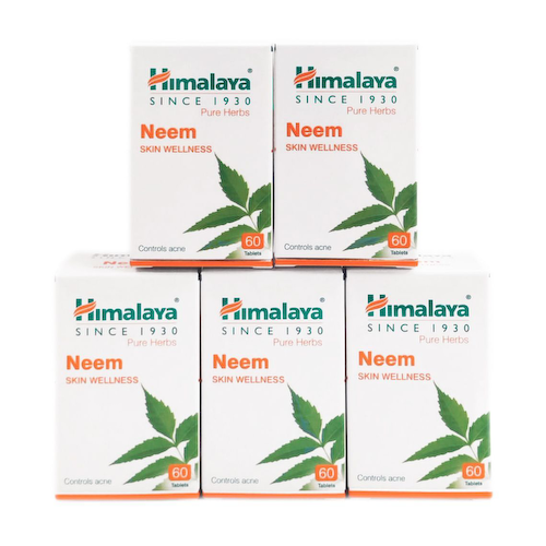 Набор Ним (5 х 60 таб, 250 мг), Neem Set 5, произв. Himalaya #1