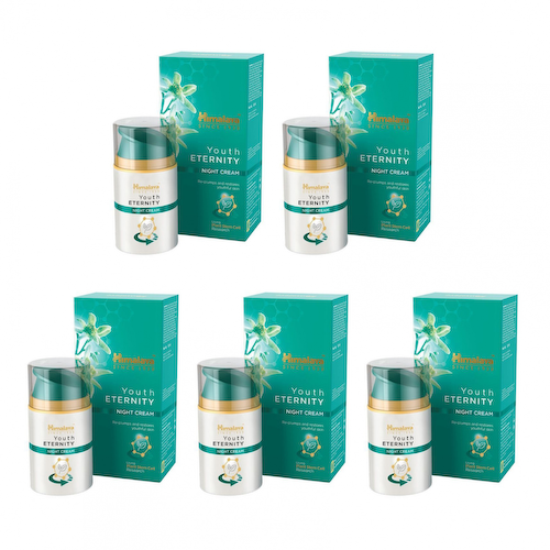 Набор ночного крема Вечная молодость (5 x 50 мл), Youth Eternity Night Cream Set, произв. Himalaya #1