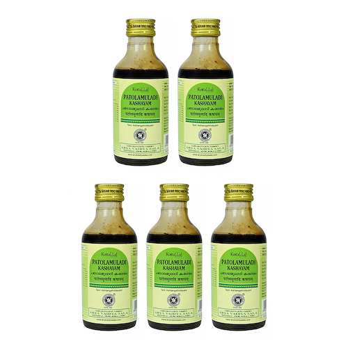 Набор Патоламулади Кашаям (5 x 200 мл), Patolamuladi Kashayam Set, произв. Kottakkal Ayurveda #1