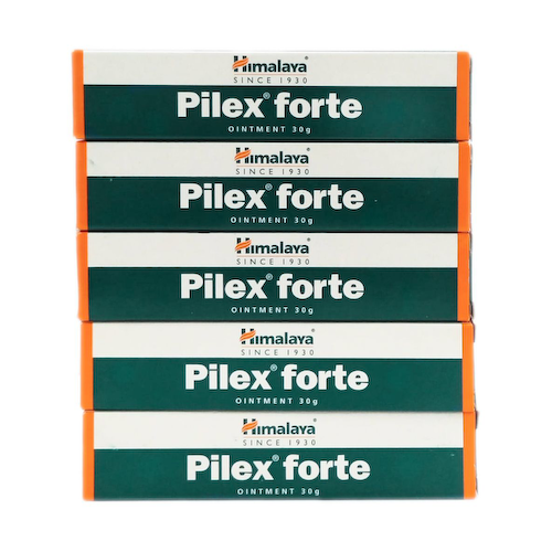 Набор Пайлекс Форте (5 х 30 г), Pilex Forte Set 5, произв. Himalaya #1