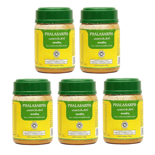 Набор Пхаласарпис Гритам (5 x 150 г), Phalasarpis Ghritam Set, произв. Kottakkal Ayurveda #1