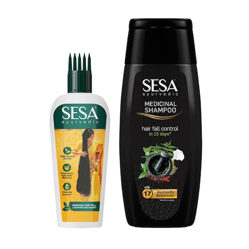 Набор против выпадения волос (100 мл + 200 мл), Anti-Hair Fall Set, произв. Sesa #1