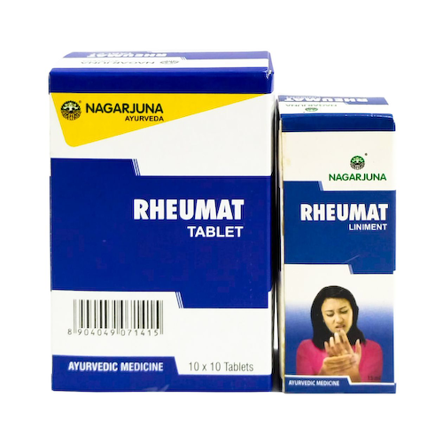 Набор Ревмат (100 таб + 30 мл), Rheumat Set, произв. Nagarjuna #1