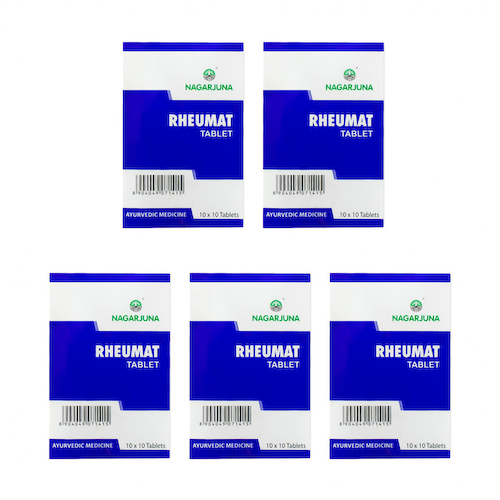 Набор Ревмат (5 x 100 таб), Rheumat Tablets Set, произв. Nagarjuna #1