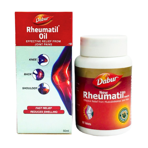 Набор Ревматил (90 таб + 50 мл), Rheumatil Set, произв. Dabur #1