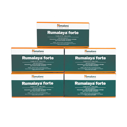 Набор Румалая Форте (5 х 60 таб), Rumalaya Forte Set 5, произв. Himalaya #1