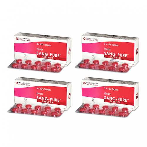 Набор Санг-Пьюр (4 x 30 таб), Sang-Pure Tablets Set, произв. Millennium #1