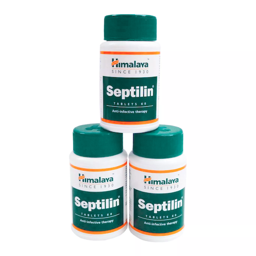 Набор Септилин (3 х 60 таб, 750 мг), Septilin Set, произв. Himalaya #1