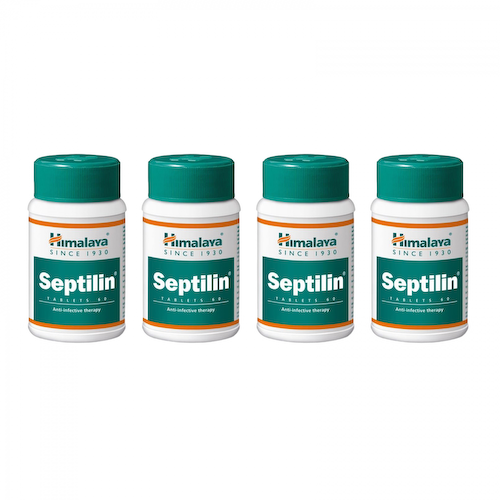 Набор Септилин (4 х 60 таб, 750 мг), Septilin Set, произв. Himalaya #1