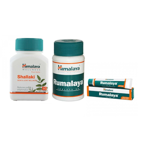 Набор Шаллаки, Румалая, Румалая гель (3 шт), Shallaki, Rumalaya, Rumalaya Gel Set, произв. Himalaya #1