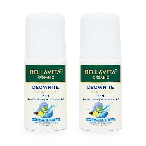 Набор шариковых дезодорантов для мужчин (2 x 50 мл), Deowhite Roll On Deodorant Men Set, произв. Bella Vita #1