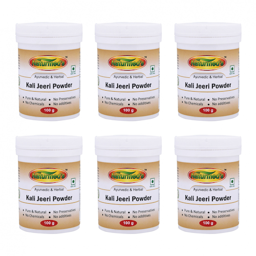 Набор смеси с черным Тмином (6 x 100 г), Kali Jeeri Mix Powder Set, произв. Naturmed&apos;s #1