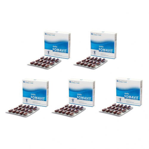 Набор Сомавит (5 х 30 кап), Somavit Capsules Set, произв. Millennium #1