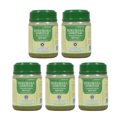 Набор Сукумара Гхритам (5 x 150 г), Sukumara Ghritam Set, произв. Kottakkal Ayurveda #1