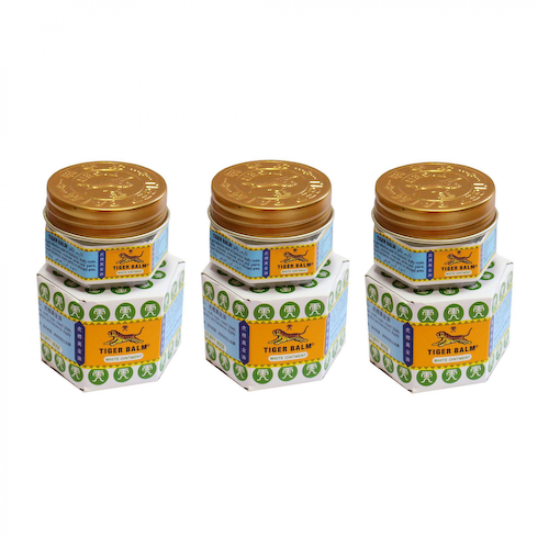 Набор Тигровый бальзам Белый (3 x 9 мл), Tiger Balm White Ointment Set, произв. Hawpar #1