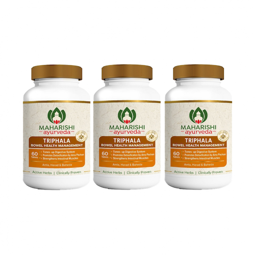 Набор Трифала (3 х 60 таб, 1000 мг), Triphala Set, произв. Maharishi Ayurveda #1