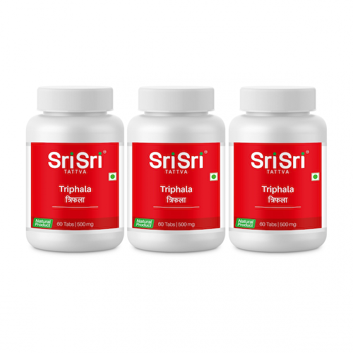 Набор Трифала (3 х 60 таб, 500 мг), Triphala Set, произв. Sri Sri Tattva #1