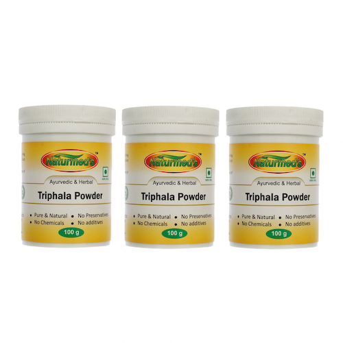 Набор Трифала (3 x 100 г), Triphala Powder Set, произв. Naturmed&apos;s #1