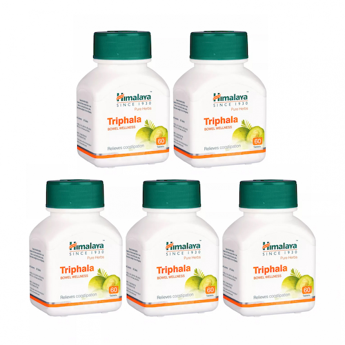 Набор Трифала (5 х 60 таб, 250 мг), Triphala Set, произв. Himalaya #1