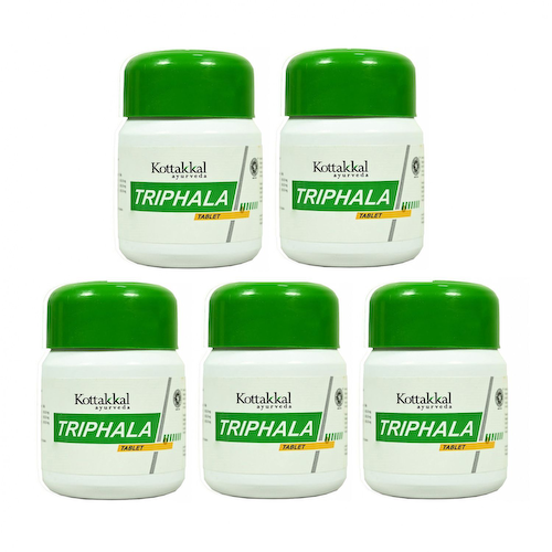 Набор Трифала (5 x 60 таб), Triphala Tablet Set, произв. Kottakkal Ayurveda #1