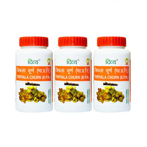 Набор Трифала Чурна (3 х 100 г), Triphala Churna Set, произв. Patanjali #1