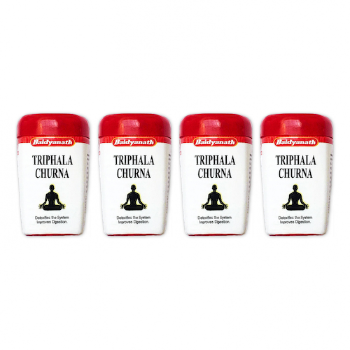 Набор Трифала Чурна (4 x 100 г), Triphala Churna Set, произв. Baidyanath #1