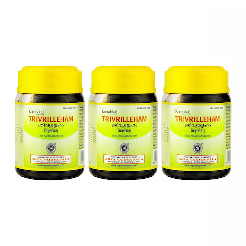 Набор Тривриллехам (3 x 200 г), Trivrilleham Set, произв. Kottakkal Ayurveda #1