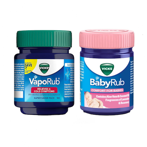 Набор ВапоРаб и БэбиРаб (50 мл + 50 мл), VapoRub and BabyRub Set, произв. Vicks #1