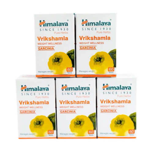 Набор Врикшамла (5 х 60 таб, 350 мг), Vrikshamla Set 5, произв. Himalaya #1