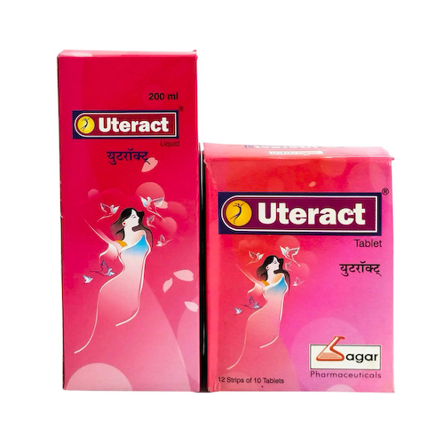 Набор Ютеракт (120 таб + 200 мл), Uteract Set, произв. BPRL #1