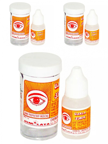 Уджала: глазные капли (3 х 5 мл), Ujala Eye Drops, произв. Himalaya Chemical Laboratory Pharmacy #1